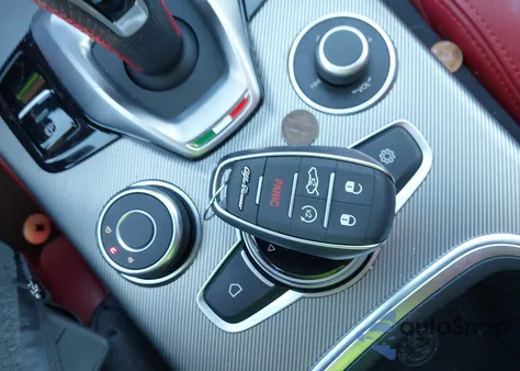 2021 Alfa Romeo Stelvio Ti Sport Awd from USA, damaged, VIN ZASPAKBN6M7D01084